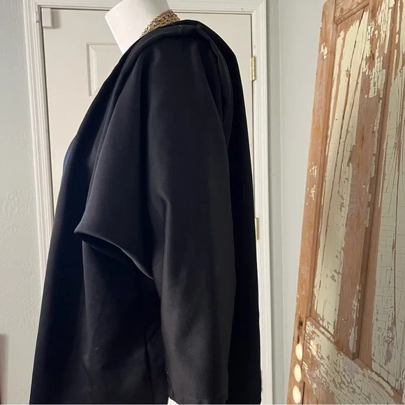 David Benjamin Women’s Vintage Outerwear Size M Layering Blazer Short Kimono - Picture 4 of 13